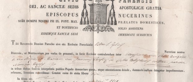 documento-di-matrimonio-in-latino-san-felice-1851